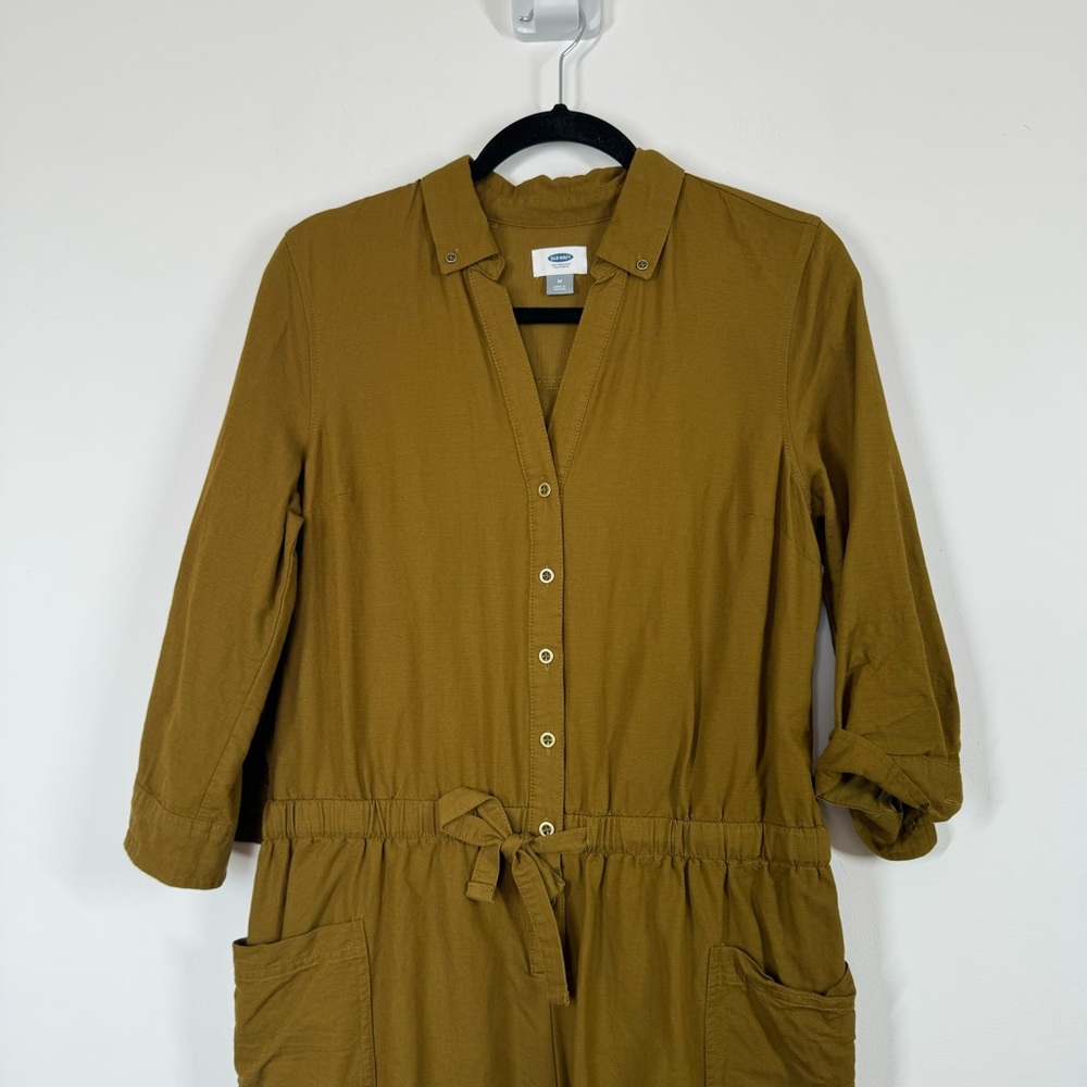 Old Navy Romper Button Front V Neck - Picture 2 of 10